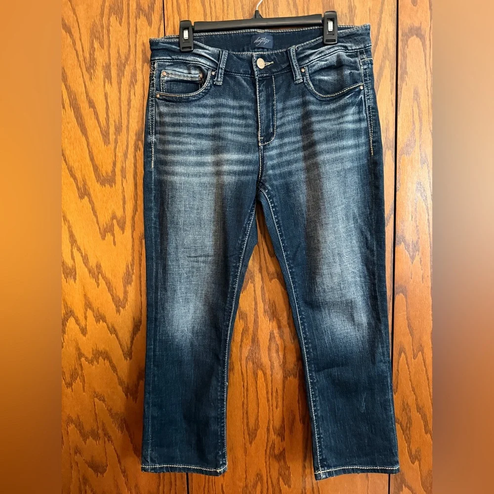 Daytrip Virgo Jeans Size 30 Dark Wash Stretch Bootcut Flare Denim